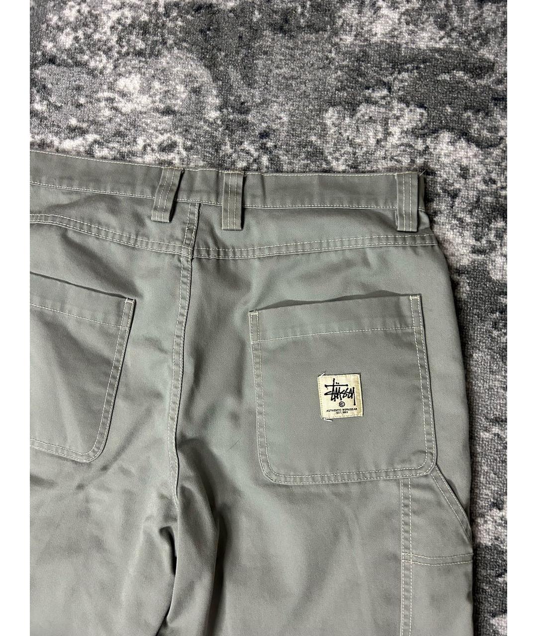 STUSSY Серые джинсы, фото 3