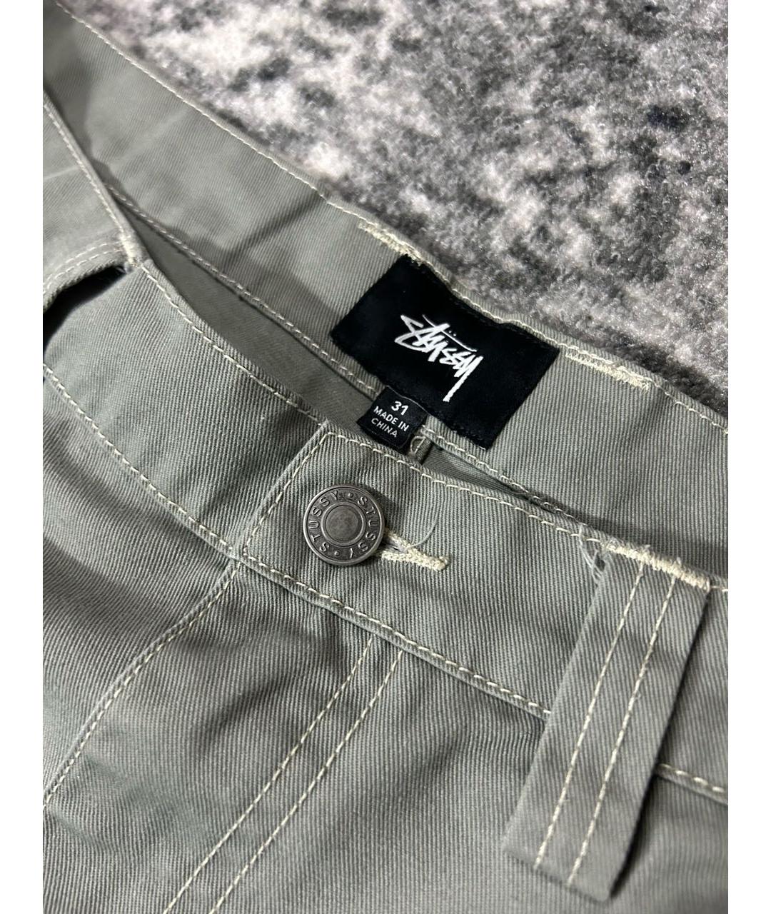 STUSSY Серые джинсы, фото 4