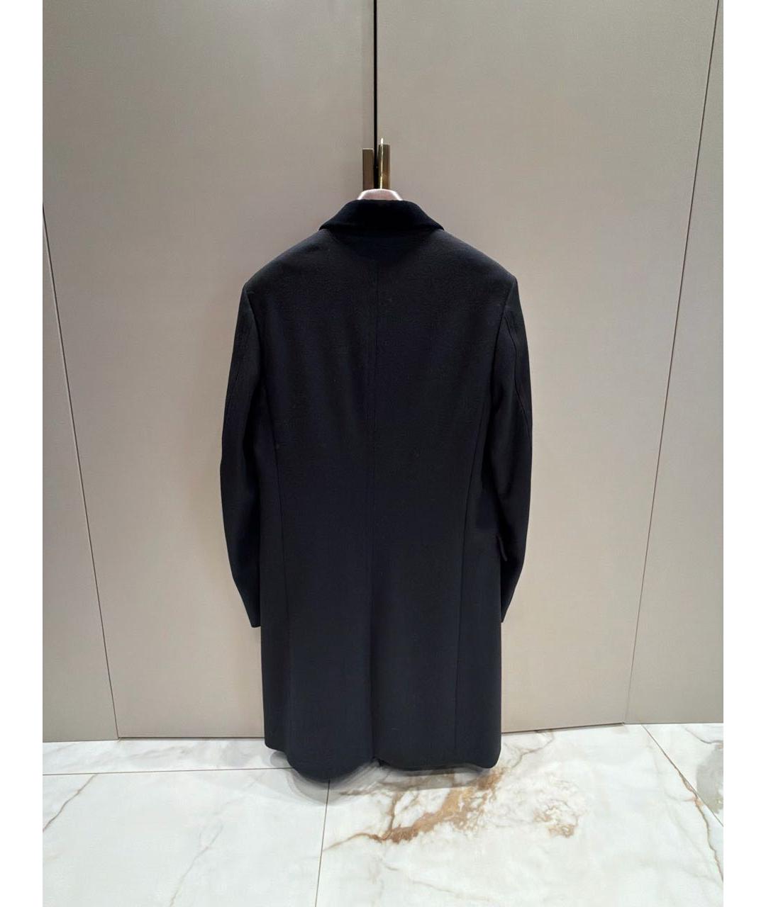GUCCI Черное шерстяное пальто, фото 2