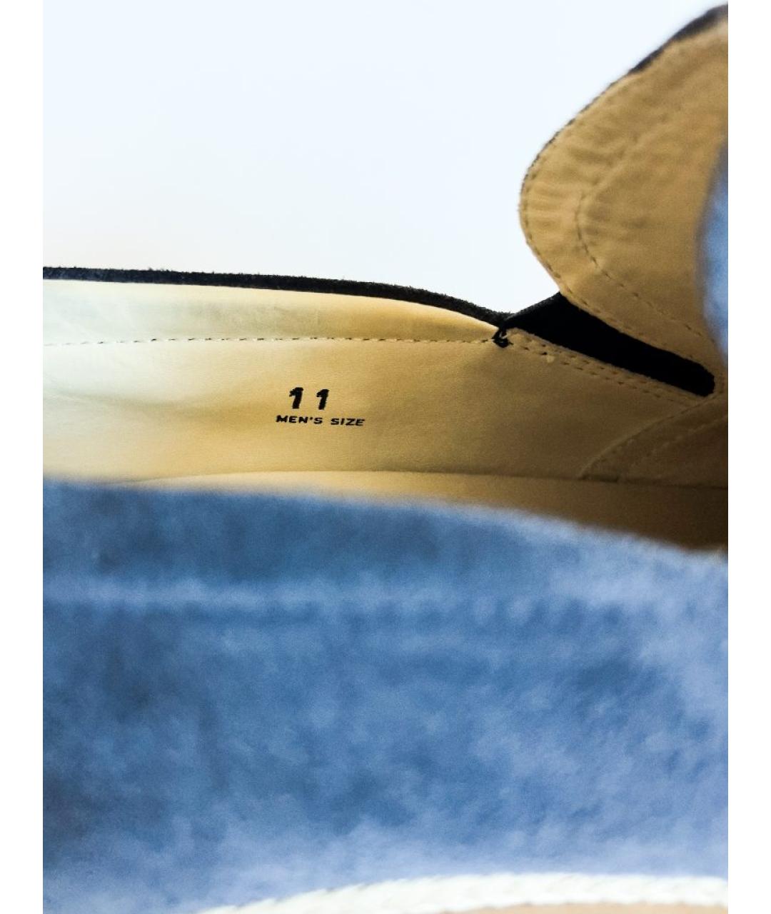 HOGAN Темно-синие замшевые эспадрильи, фото 6