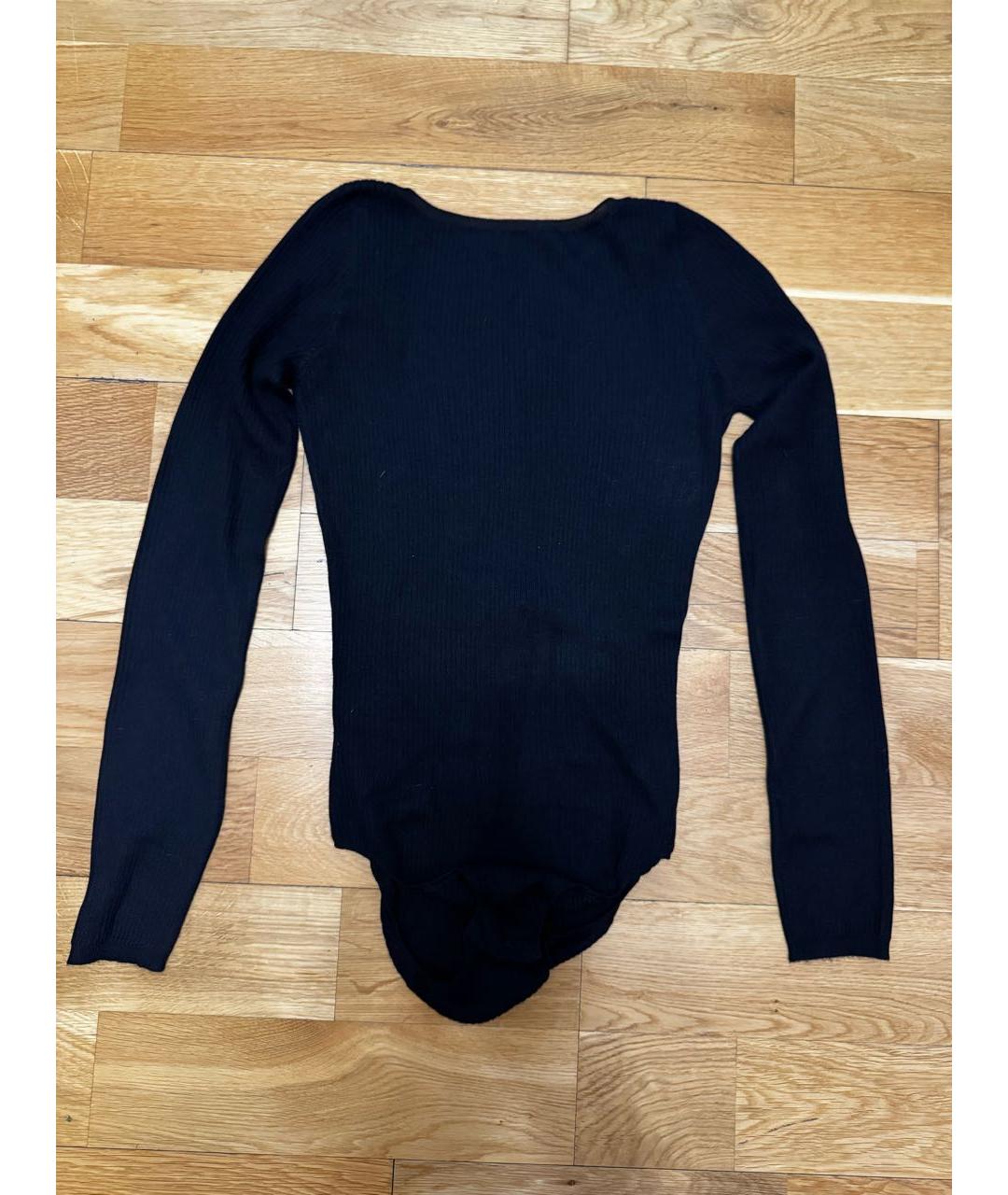 CHRISTIAN DIOR Черное кашемировое боди, фото 8