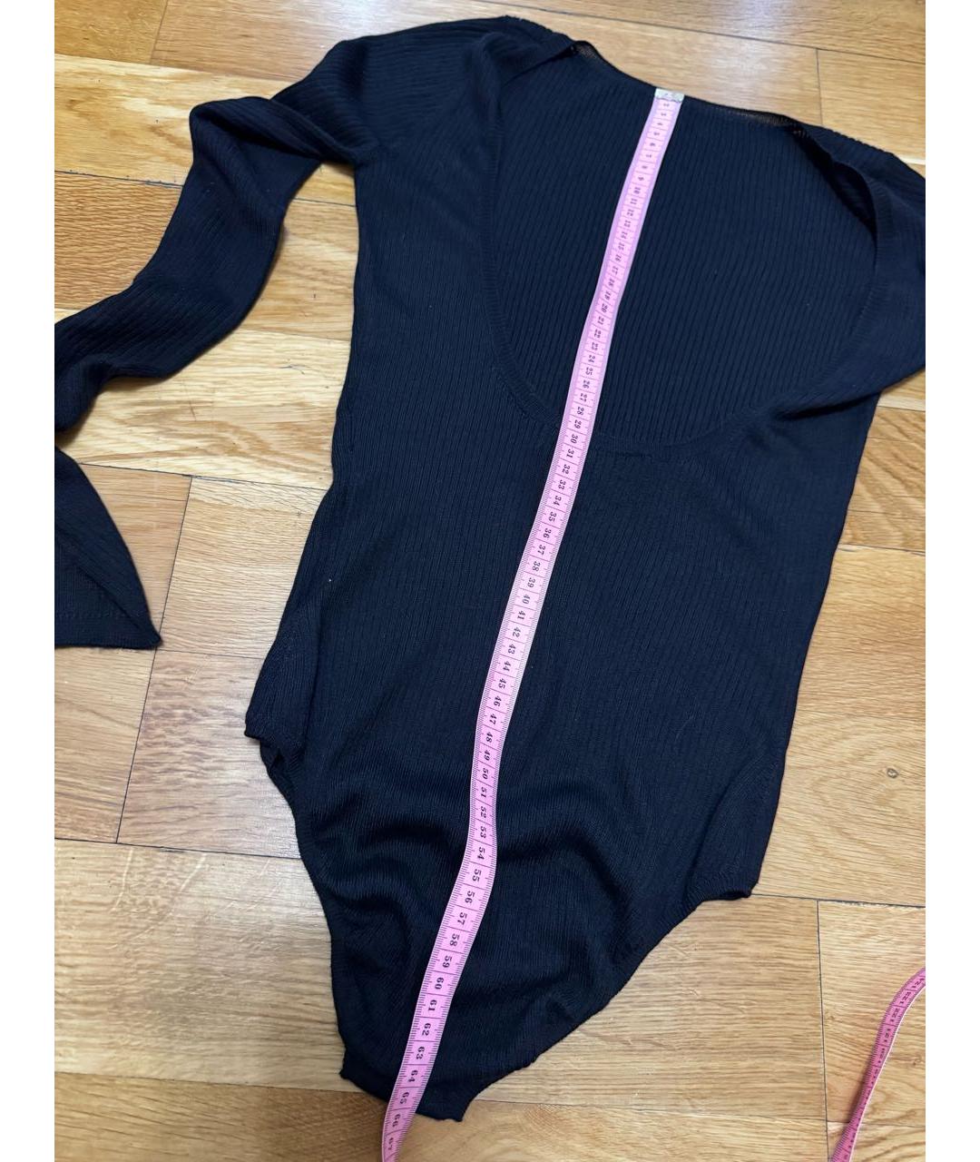 CHRISTIAN DIOR Черное кашемировое боди, фото 7