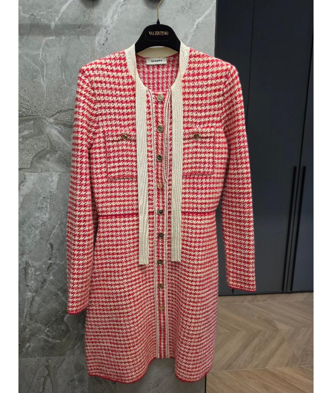 SANDRO Мульти вискозное повседневное платье, фото 6