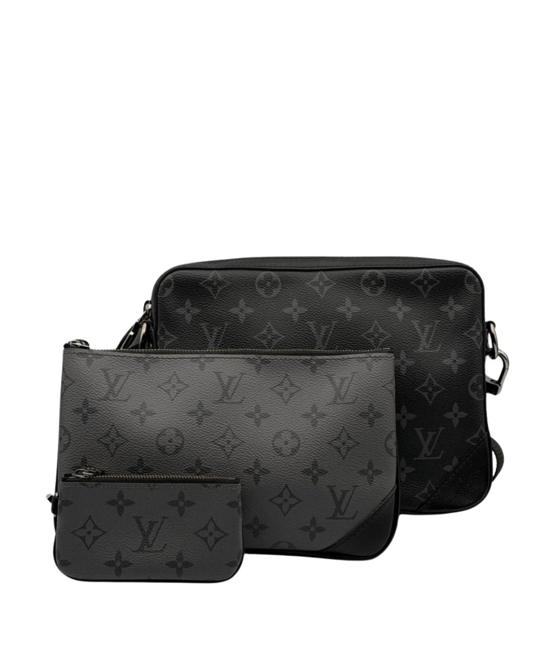 LOUIS VUITTON Черная сумка на плечо, фото 1