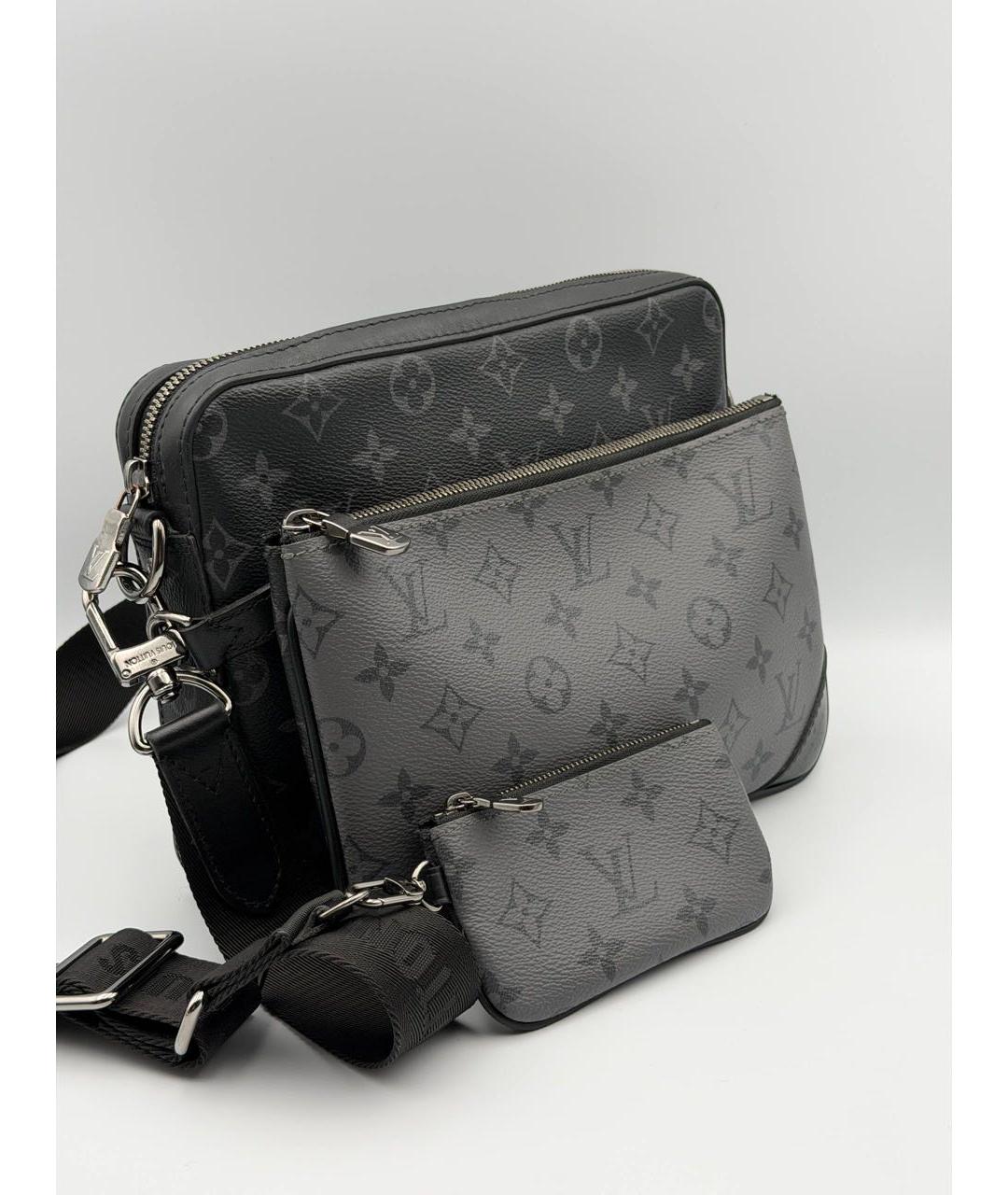 LOUIS VUITTON Черная сумка на плечо, фото 2