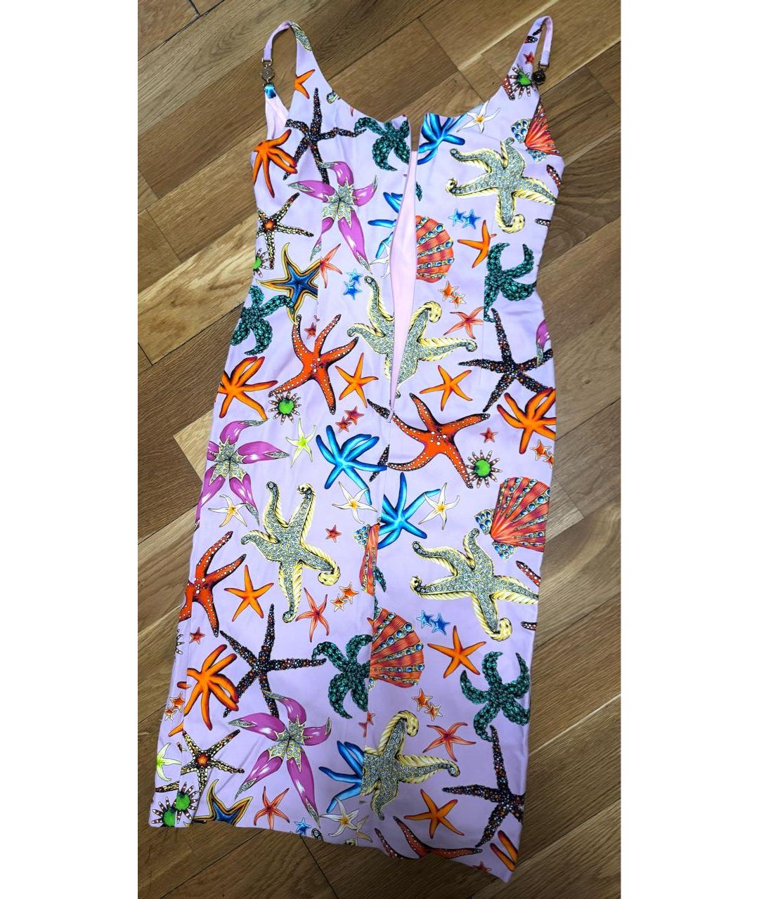 VERSACE Мульти вискозный сарафан, фото 2