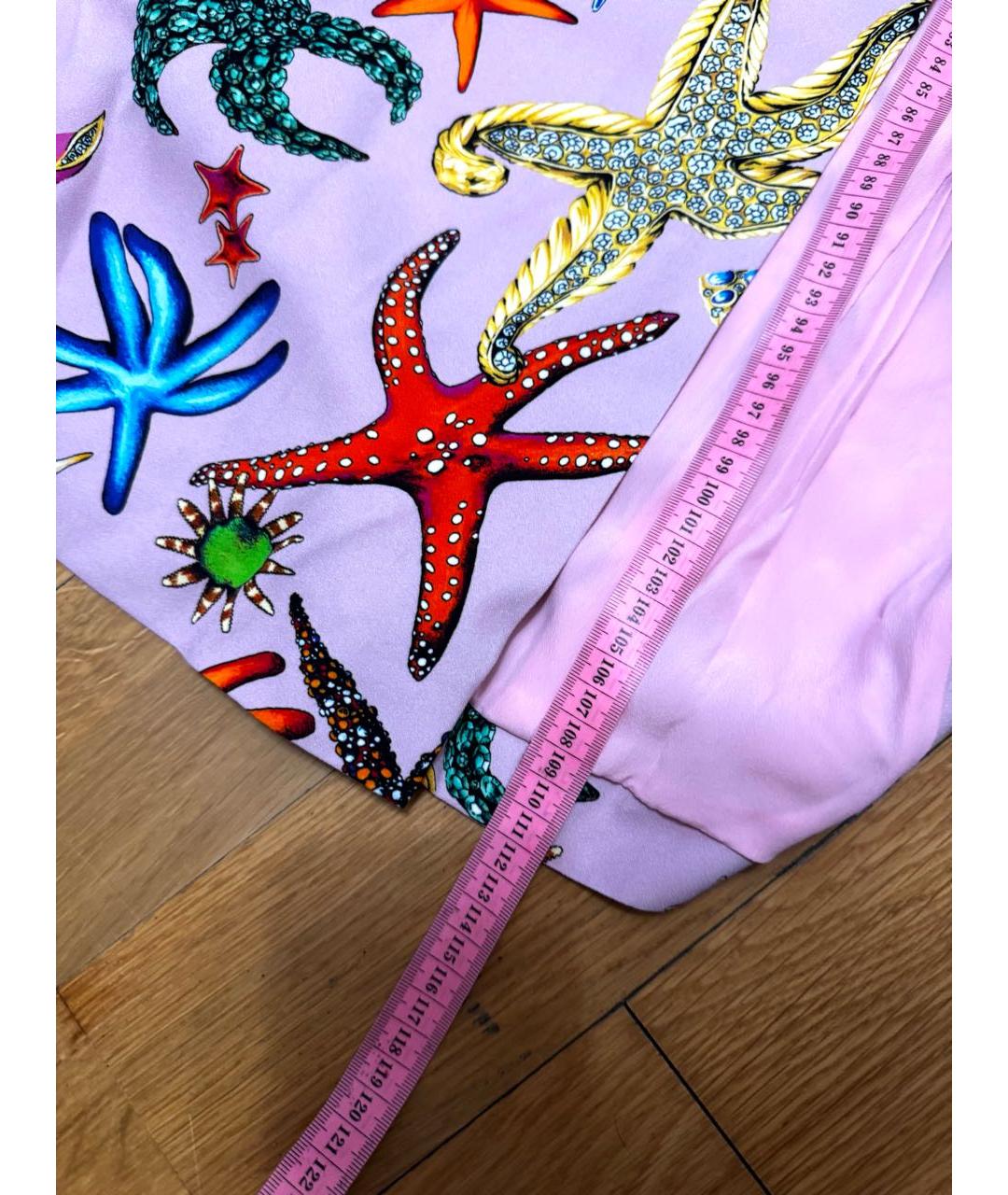 VERSACE Мульти вискозный сарафан, фото 5