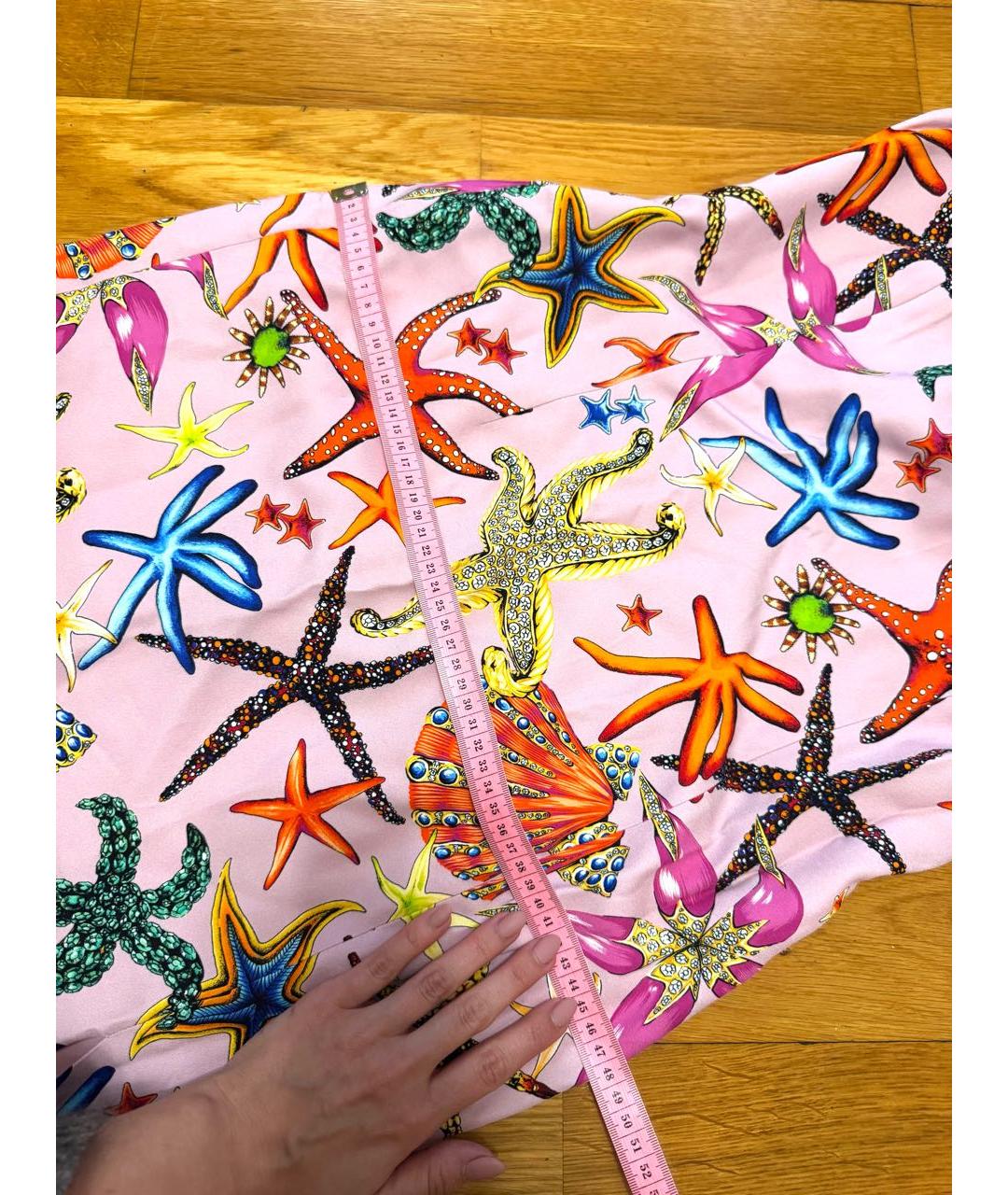 VERSACE Мульти вискозный сарафан, фото 6