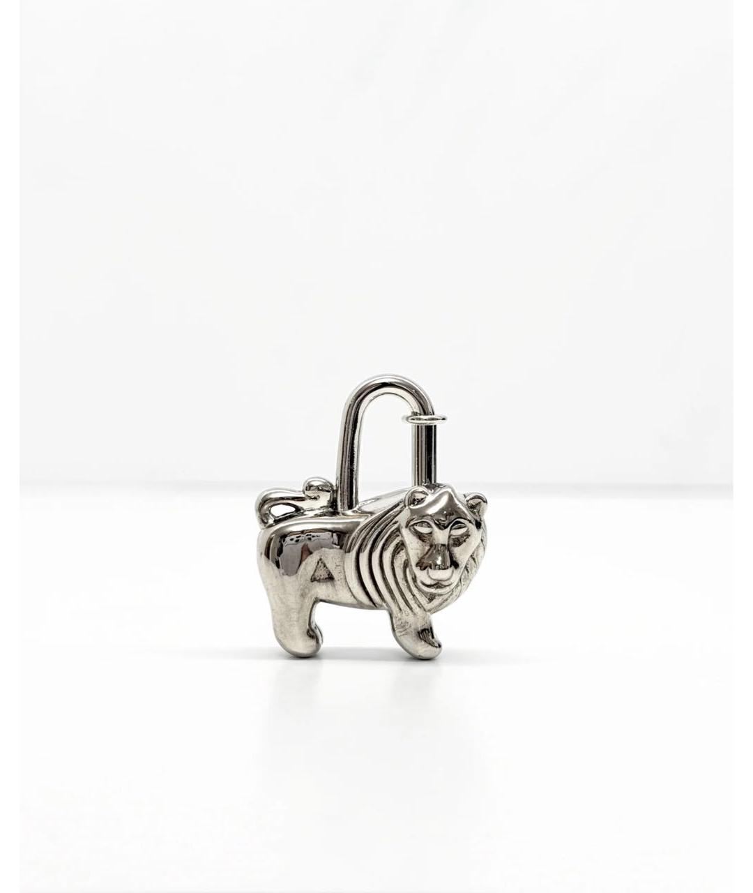 HERMES Серебрянный брелок, фото 3