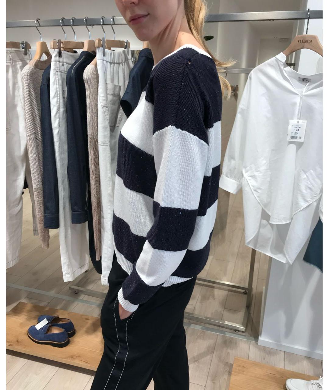 PESERICO Мульти хлопковый джемпер / свитер, фото 3