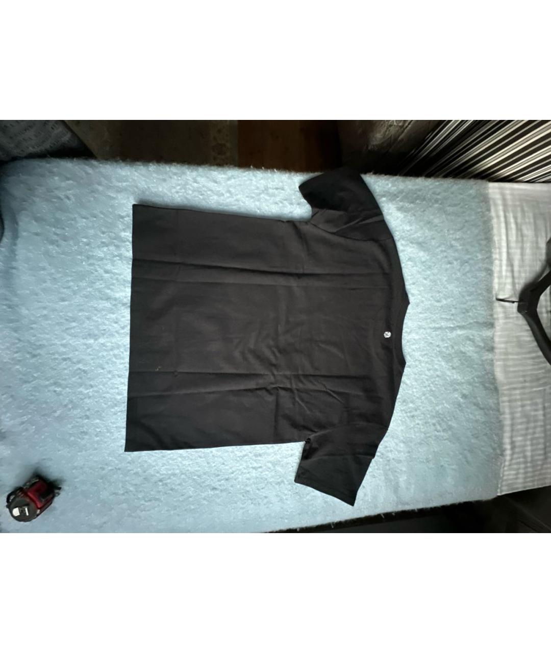 VILEBREQUIN Черная хлопковая футболка, фото 2