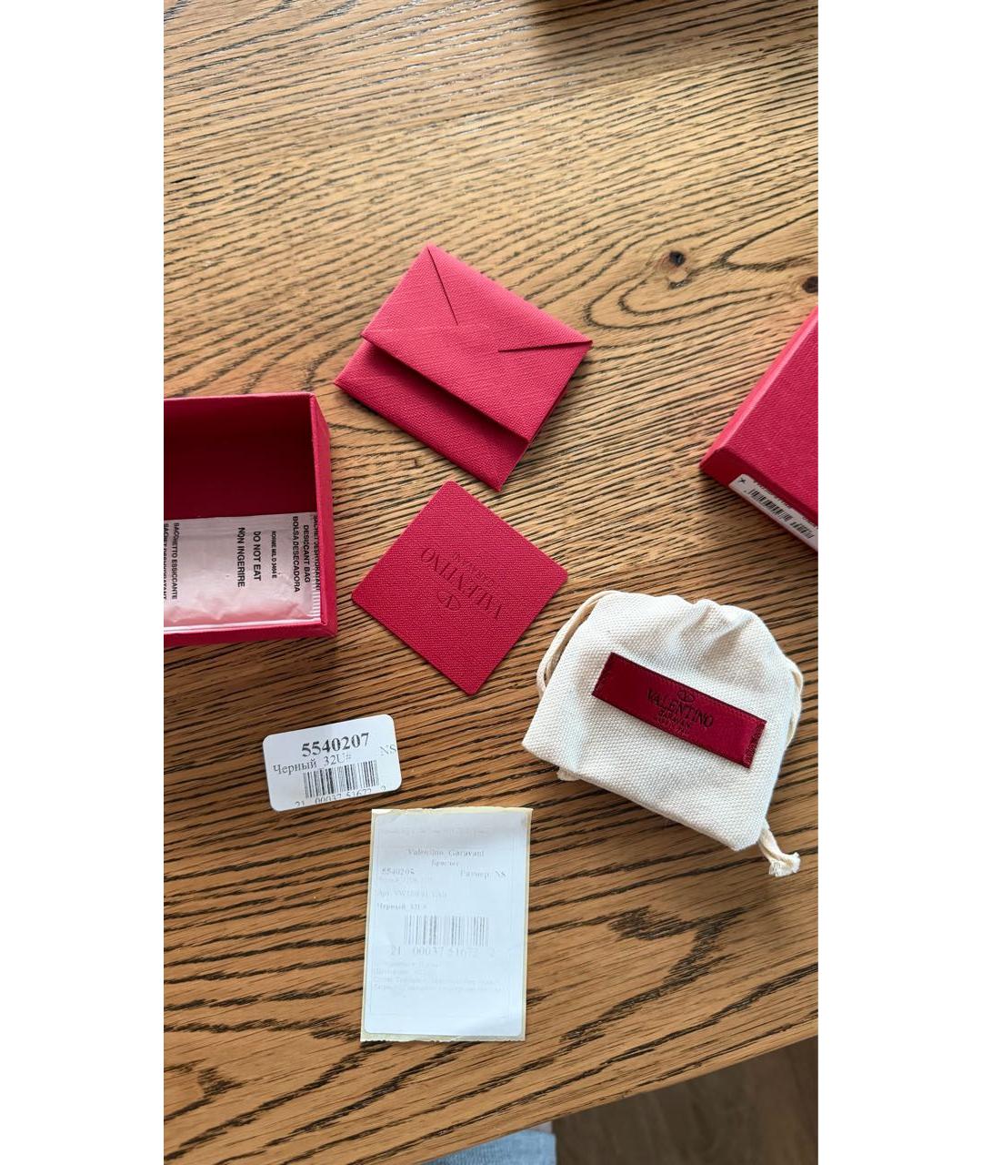 VALENTINO Черный латунный браслет, фото 3