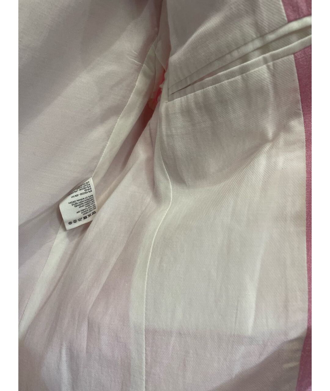 JACQUEMUS Розовый шелковый жакет/пиджак, фото 6