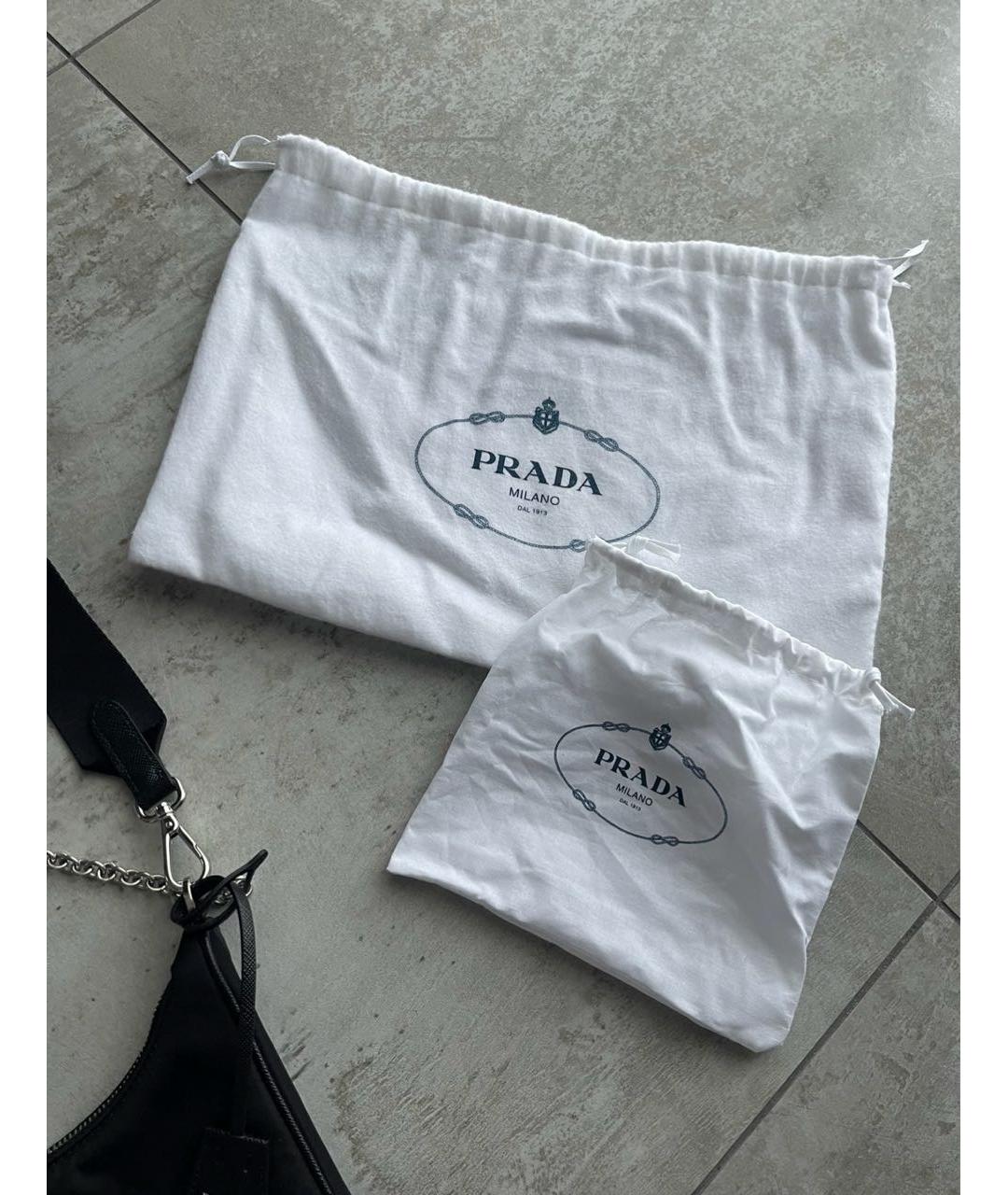 PRADA Черная сумка через плечо, фото 3