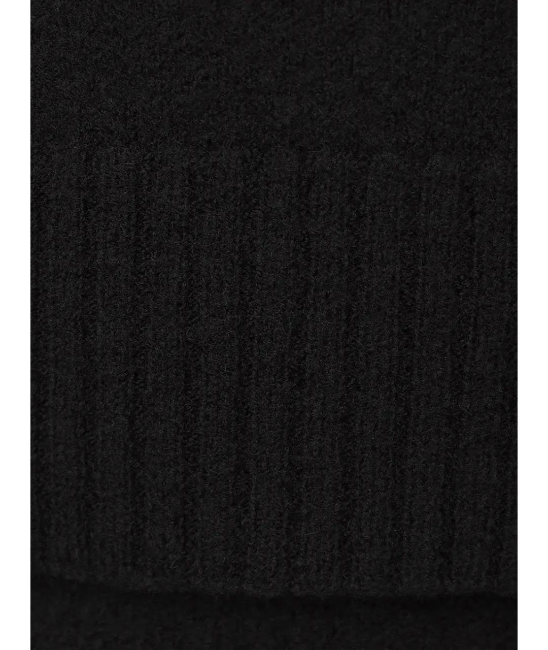 JIL SANDER Черный шерстяной джемпер / свитер, фото 6