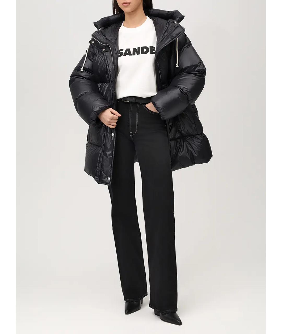 JIL SANDER Черный пуховик, фото 2