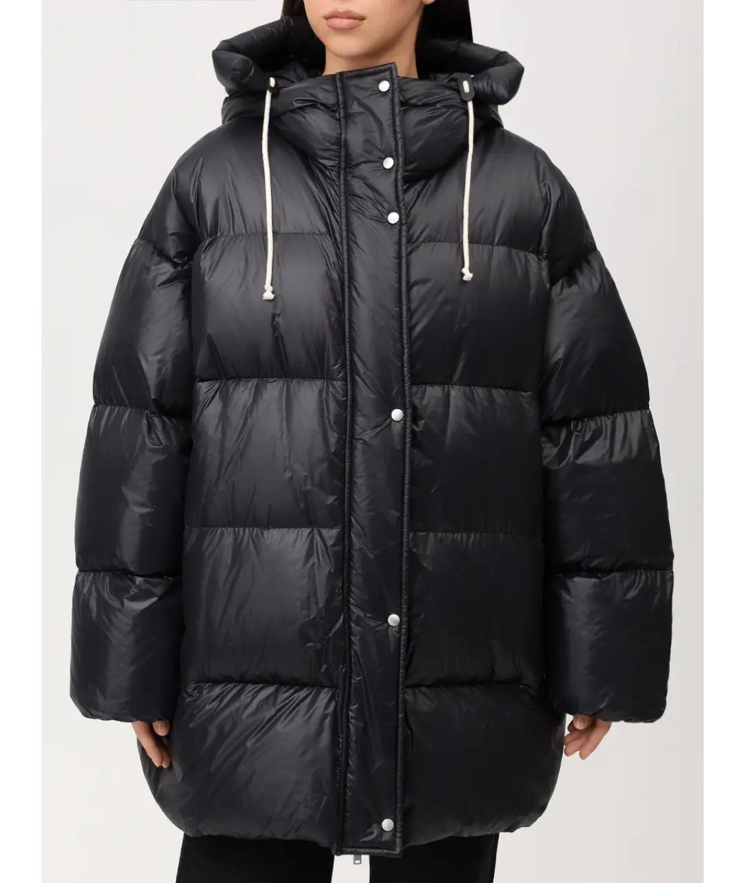 JIL SANDER Черный пуховик, фото 4