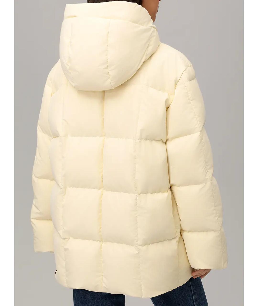 JIL SANDER Белый пуховик, фото 3