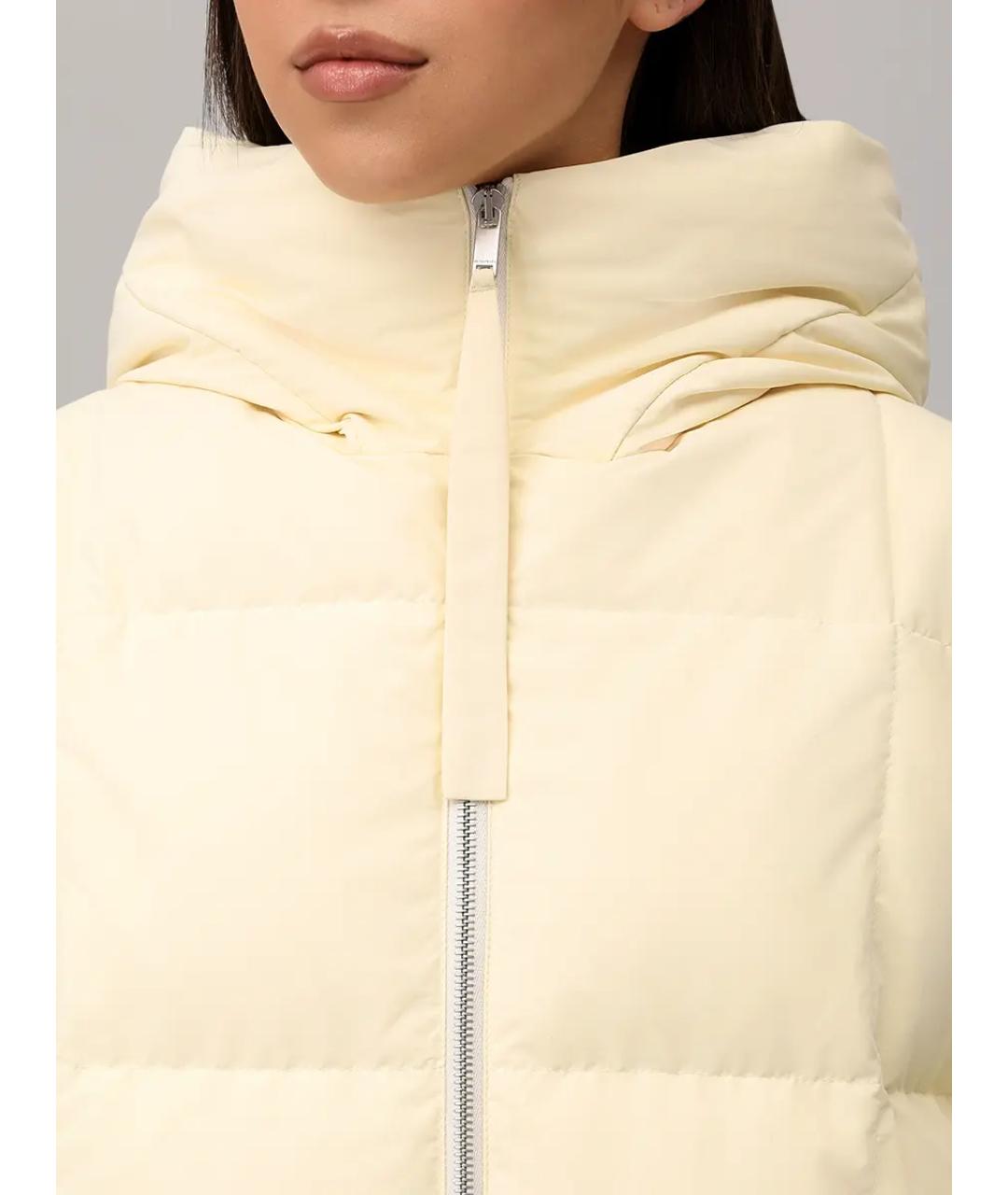 JIL SANDER Белый пуховик, фото 5