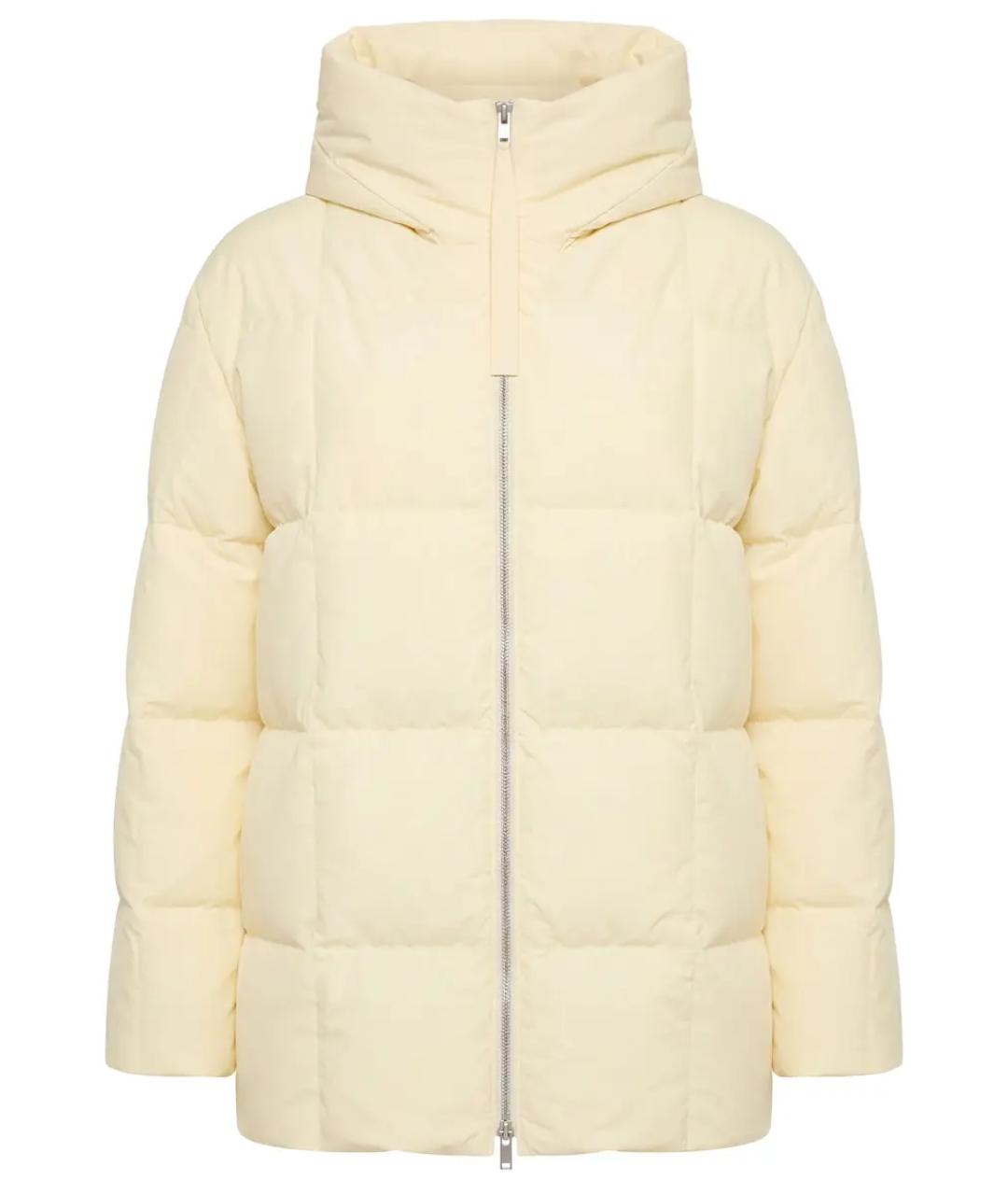 JIL SANDER Белый пуховик, фото 1