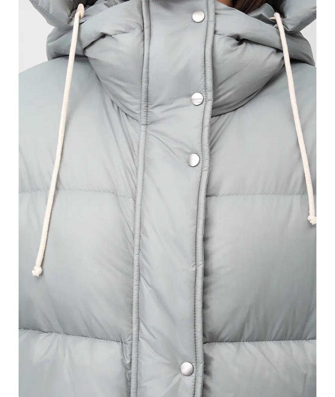 JIL SANDER Зеленый пуховик, фото 5