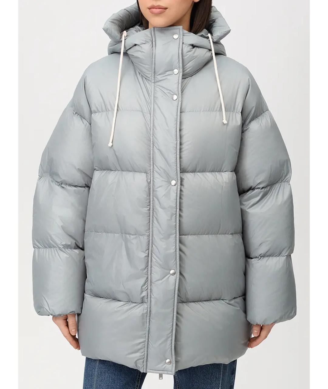 JIL SANDER Зеленый пуховик, фото 4