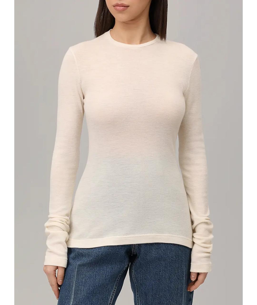 JIL SANDER Бежевая водолазка, фото 7