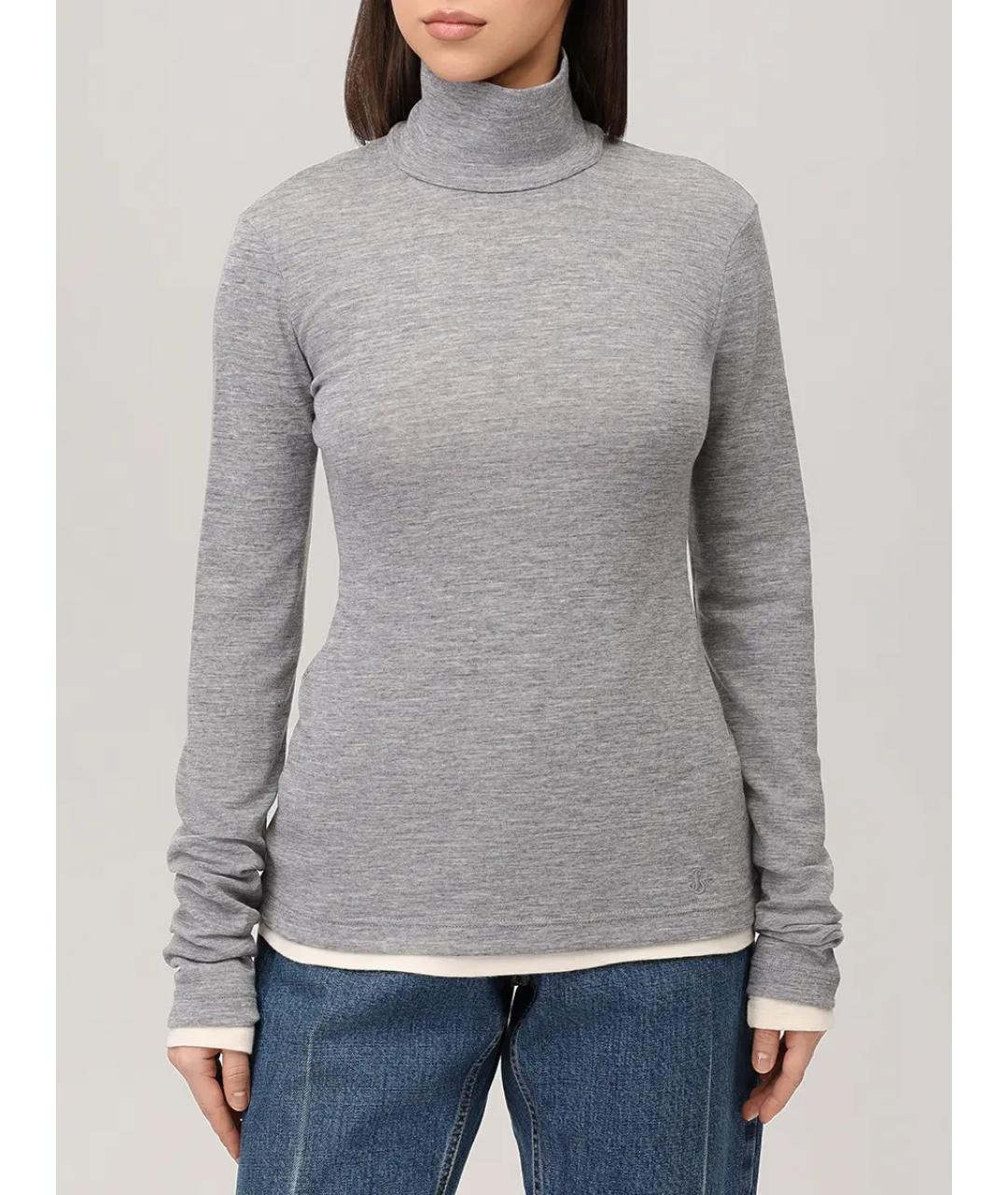 JIL SANDER Бежевая водолазка, фото 4