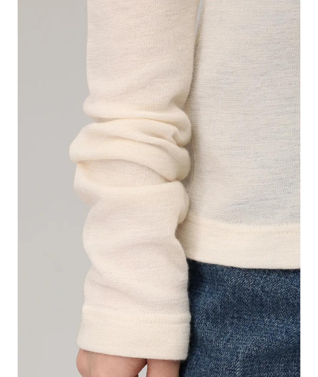 JIL SANDER Бежевая водолазка, фото 8