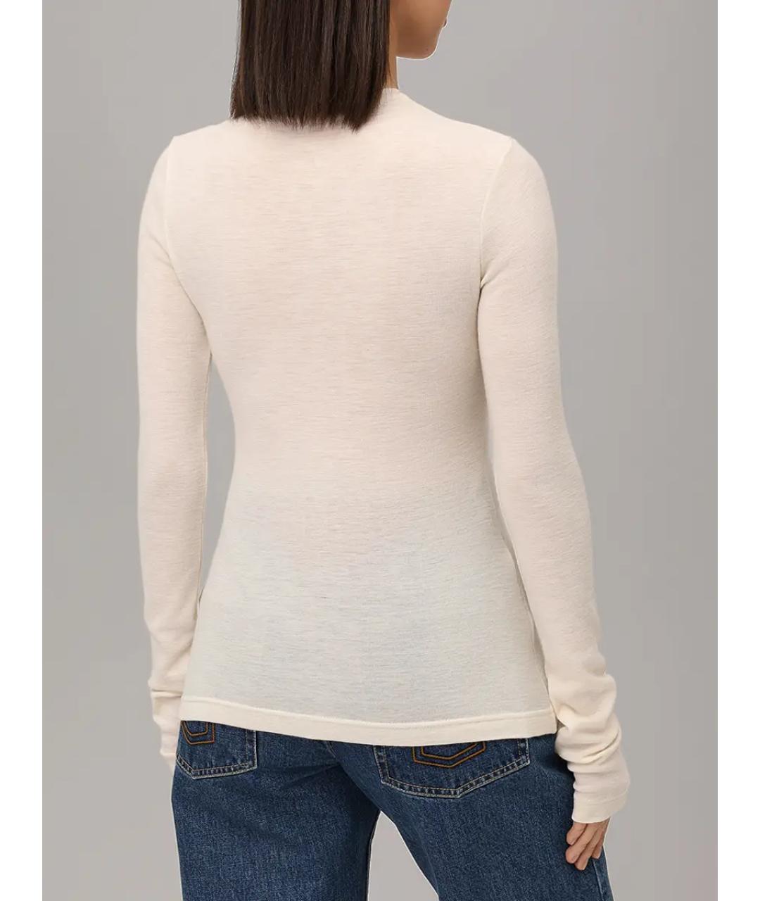 JIL SANDER Бежевая водолазка, фото 6
