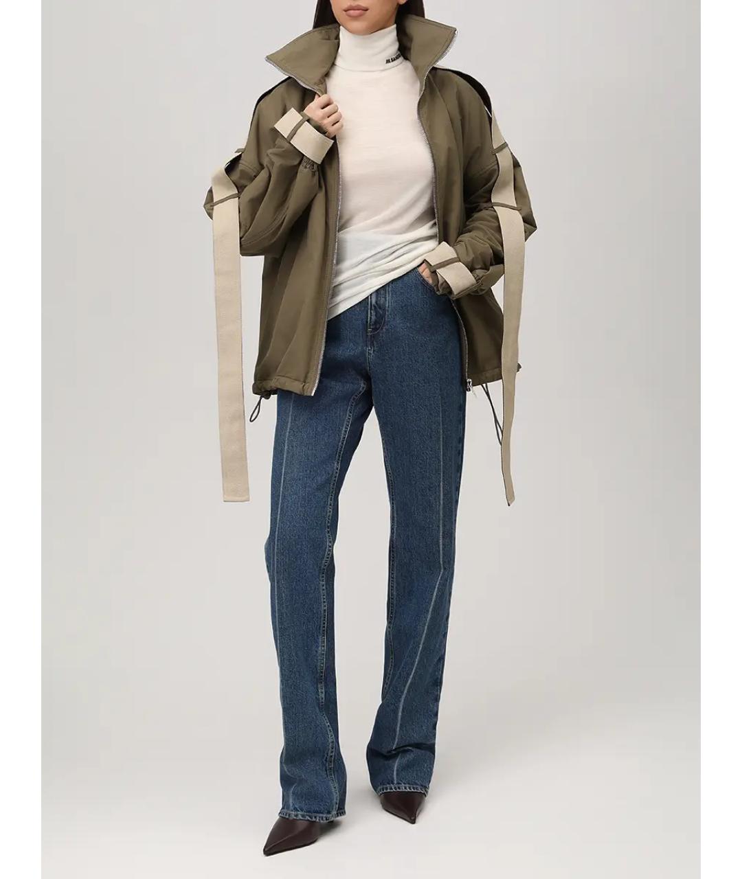 JIL SANDER Белая шерстяная водолазка, фото 2