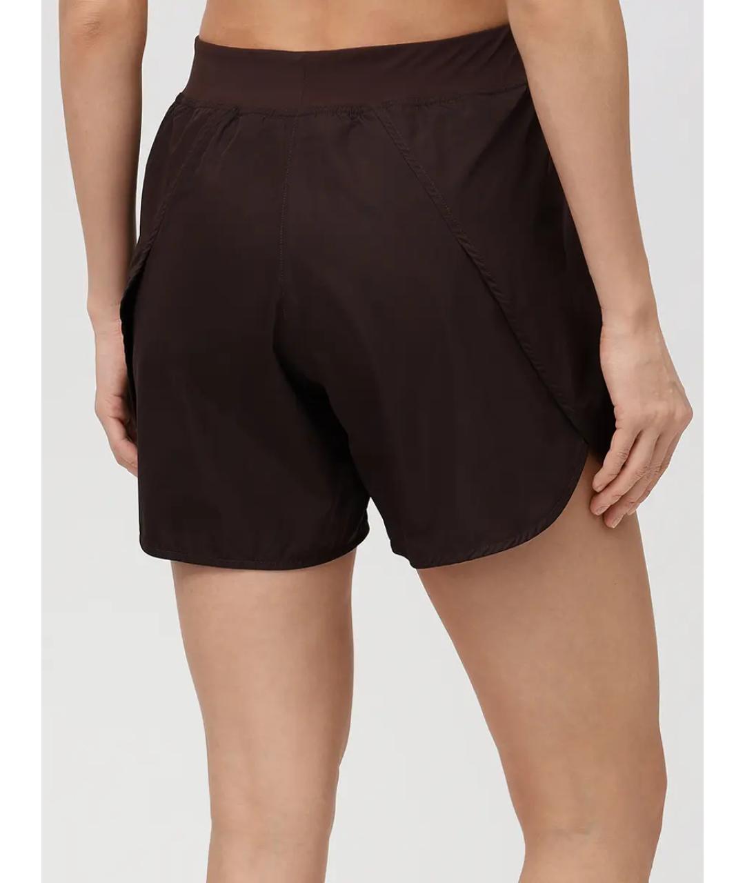 JIL SANDER Коричневые спортивные брюки и шорты, фото 3