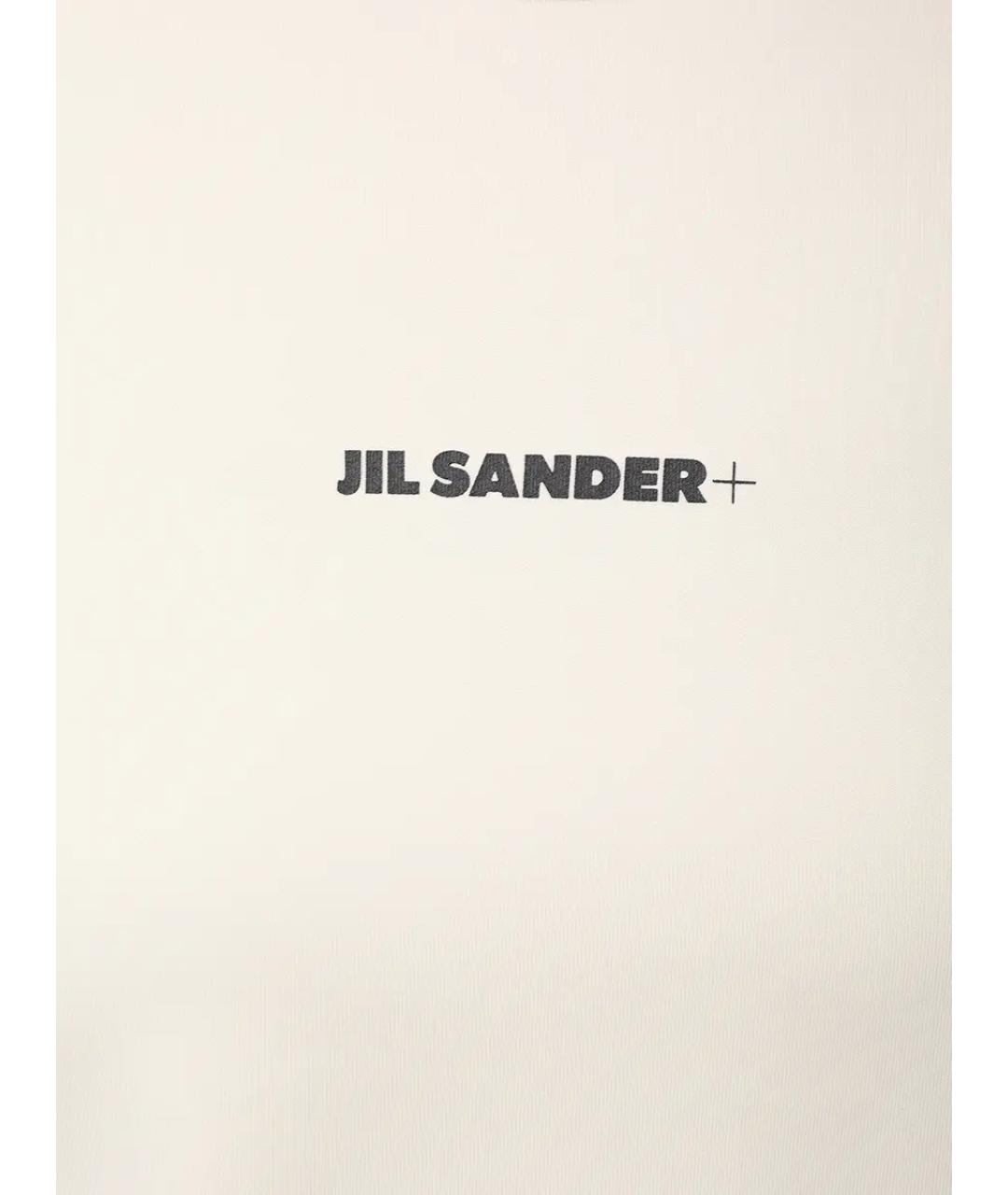 JIL SANDER Белая футболка, фото 6
