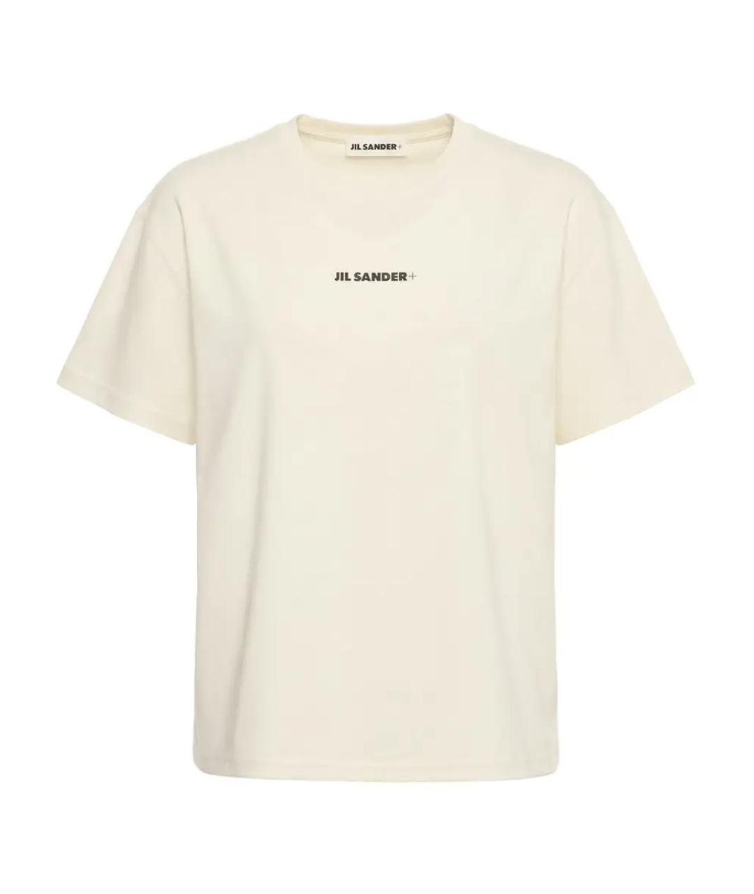 JIL SANDER Белая футболка, фото 1