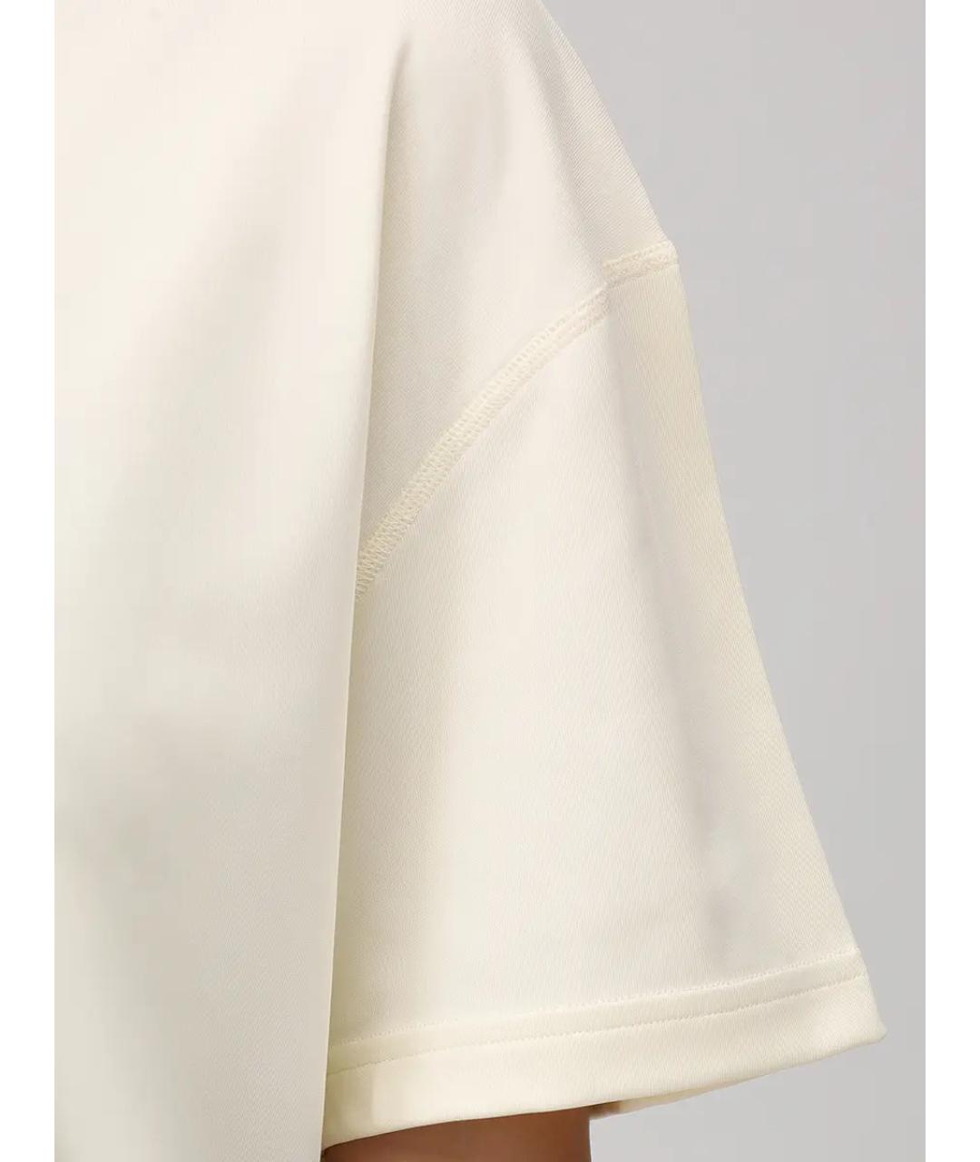 JIL SANDER Белая футболка, фото 5