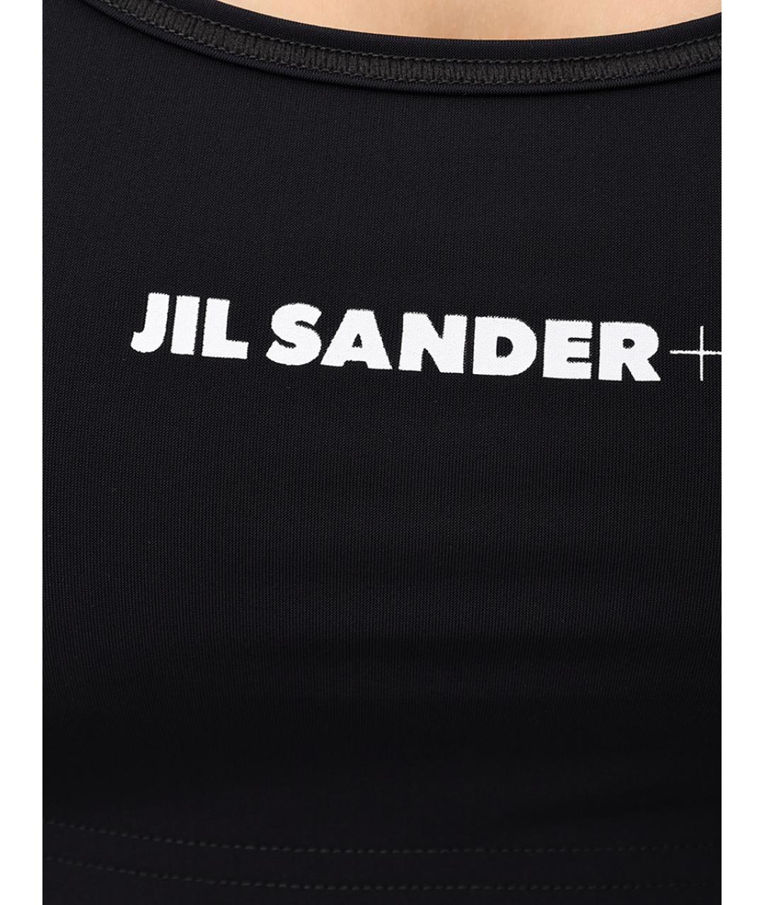 JIL SANDER Черная майка, фото 6