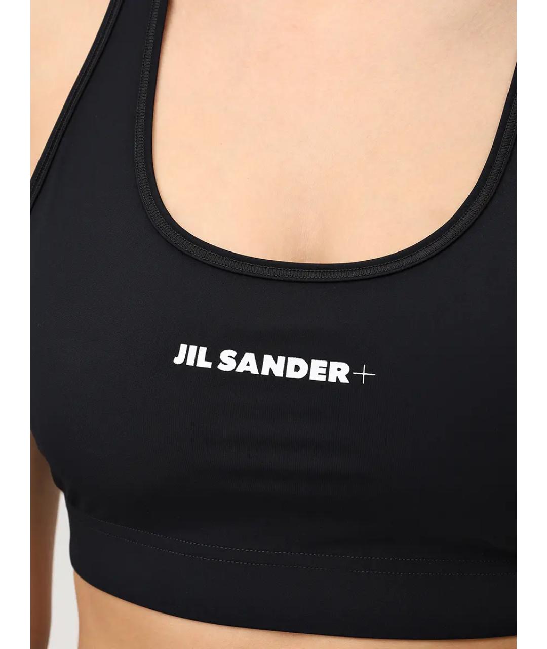 JIL SANDER Черная майка, фото 5