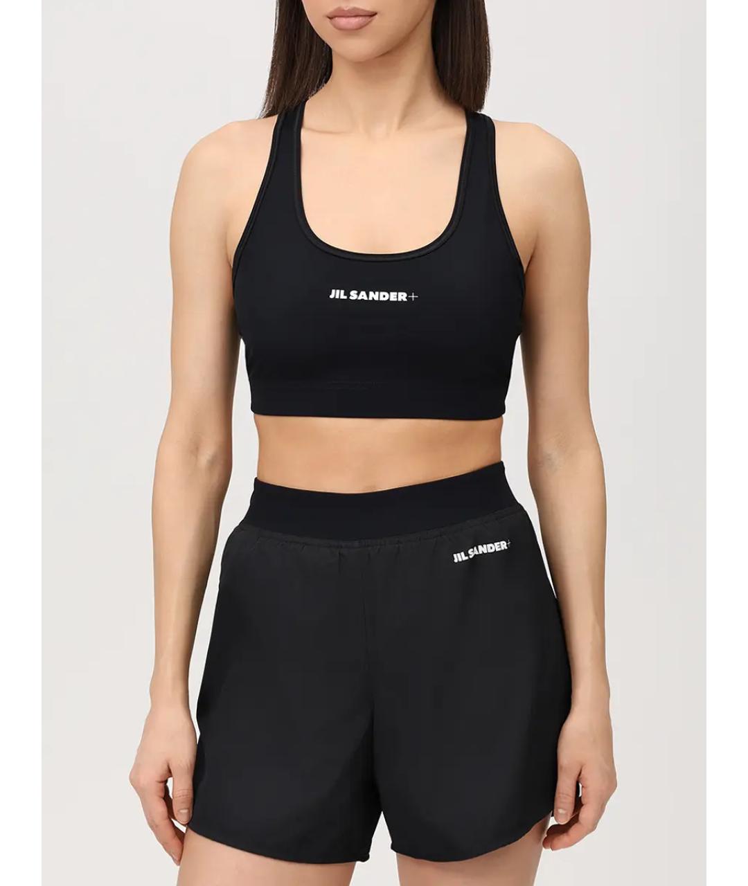 JIL SANDER Черная майка, фото 4
