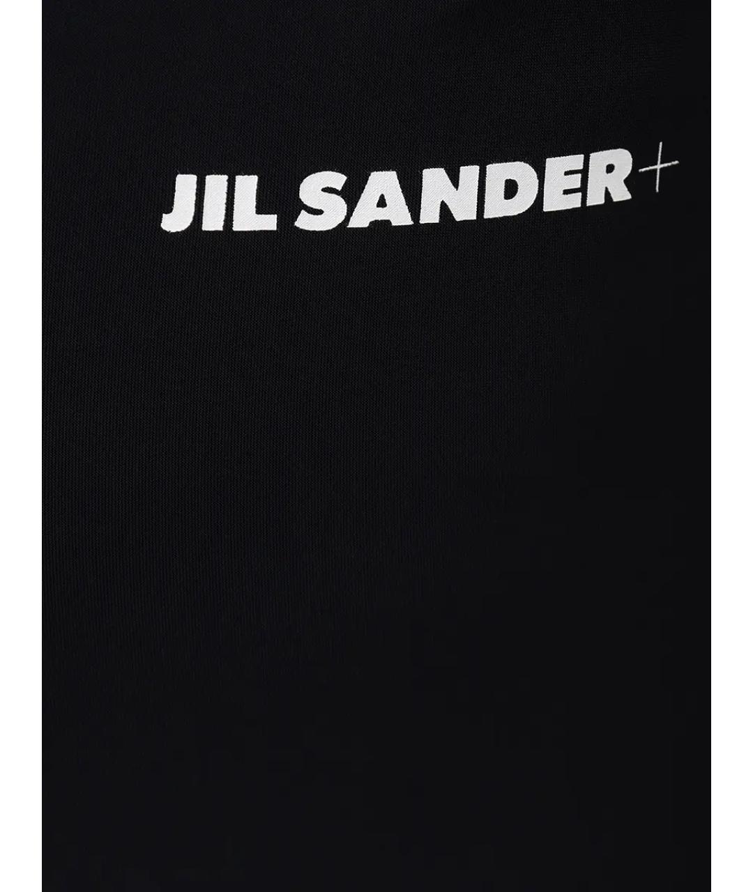 JIL SANDER Черные полиамидовые леггинсы и велосипедки, фото 6