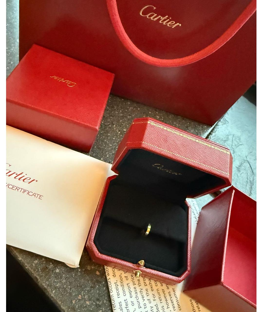 CARTIER Золотые серьги из желтого золота, фото 3