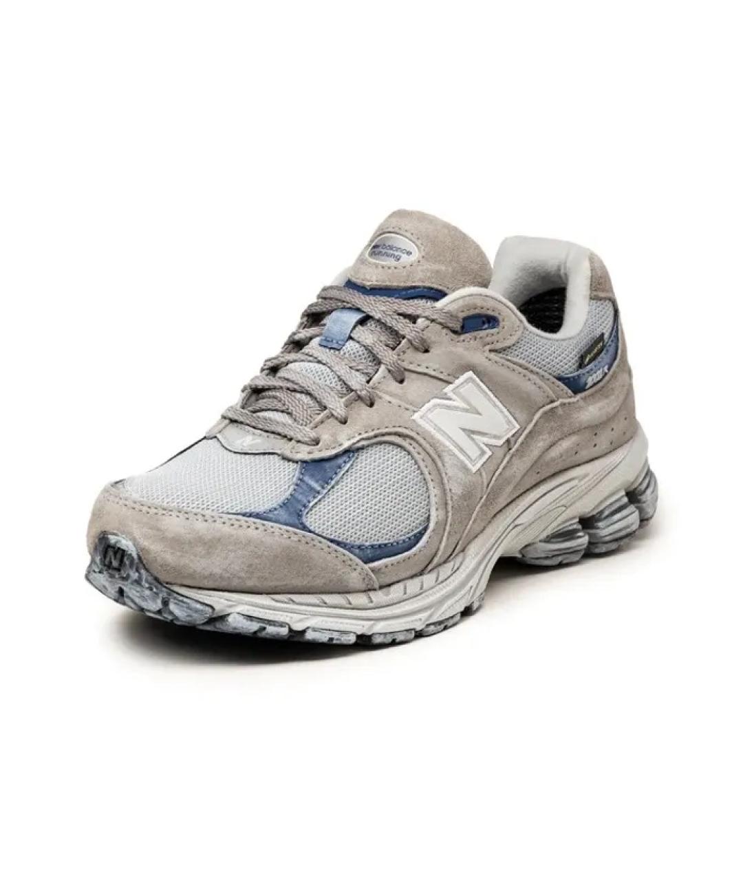 NEW BALANCE Серые низкие кроссовки / кеды, фото 2