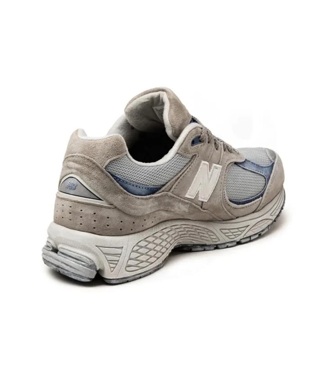 NEW BALANCE Серые низкие кроссовки / кеды, фото 3