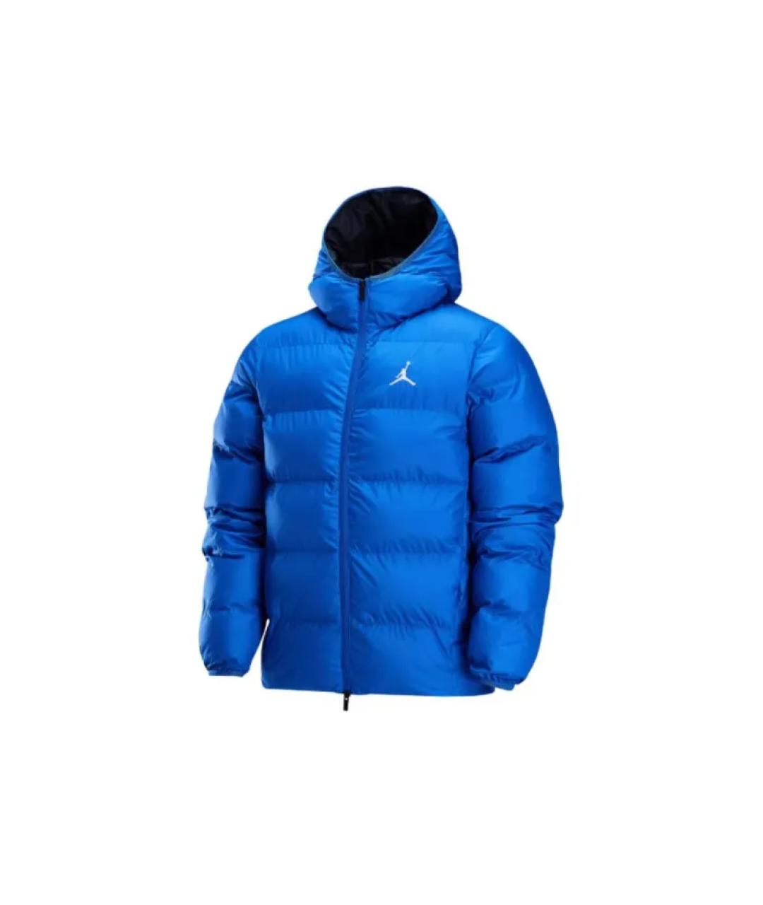 JORDAN Синяя полиэстеровая куртка, фото 5