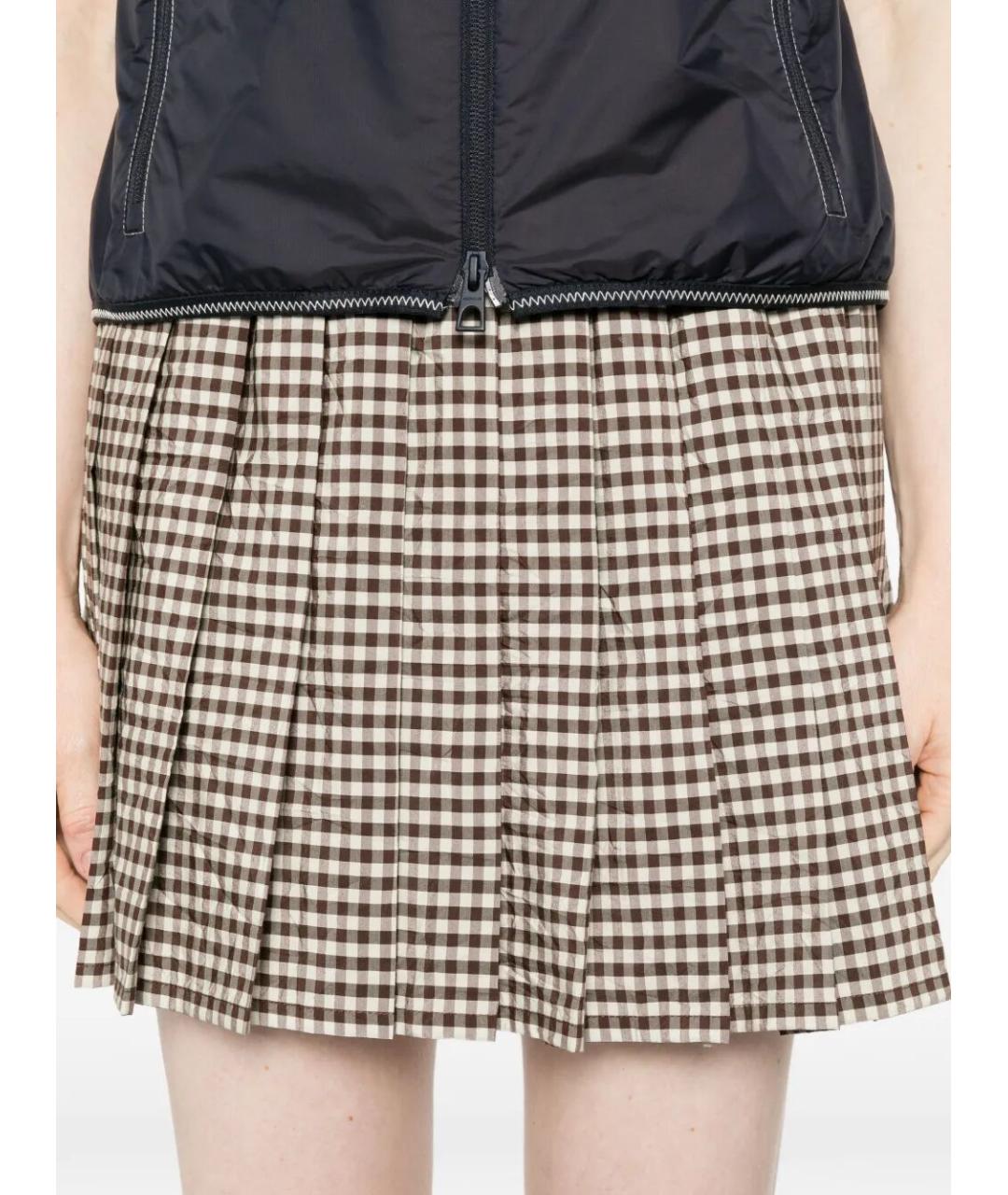 MONCLER Хлопковая юбка мини, фото 4