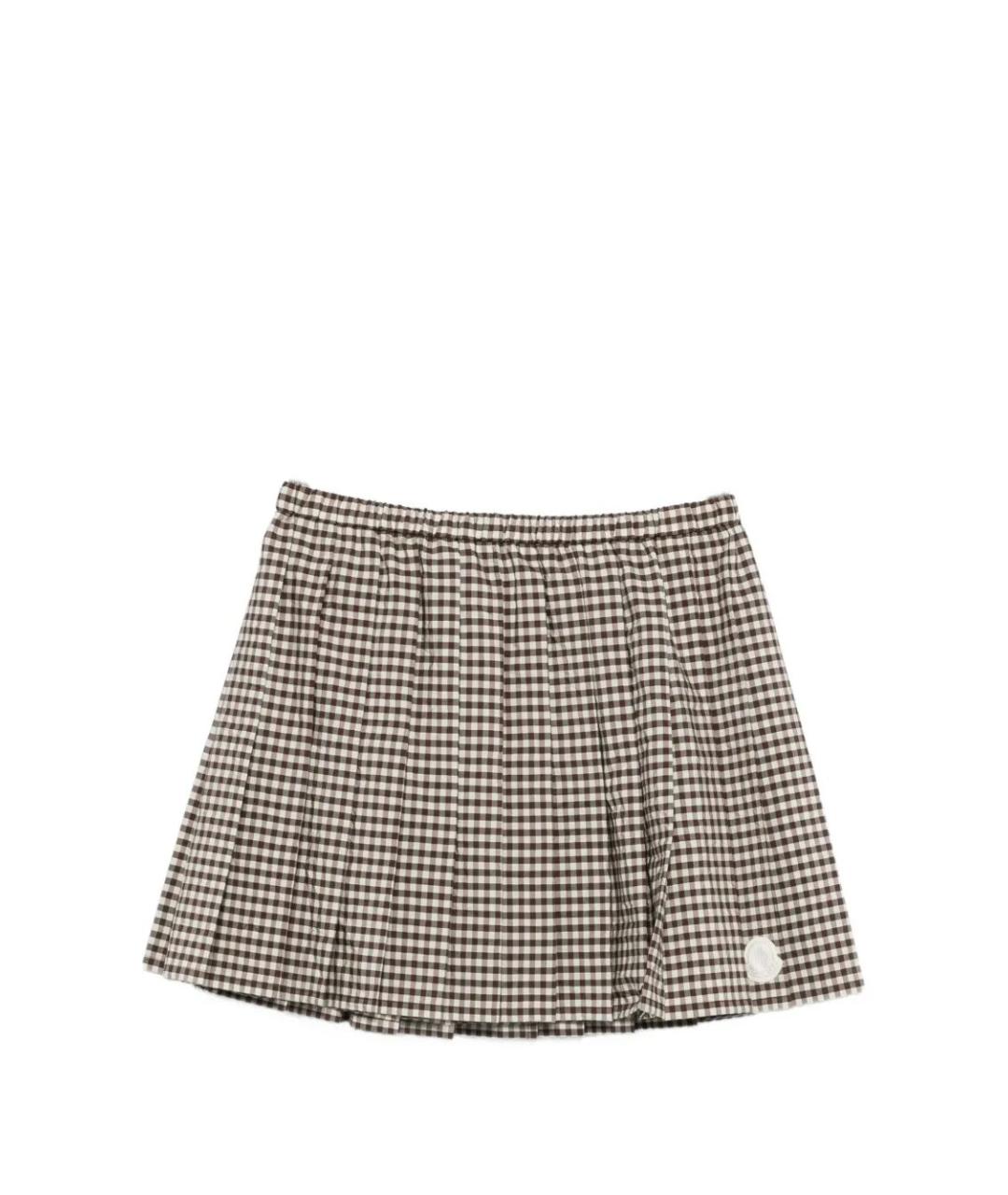 MONCLER Хлопковая юбка мини, фото 1