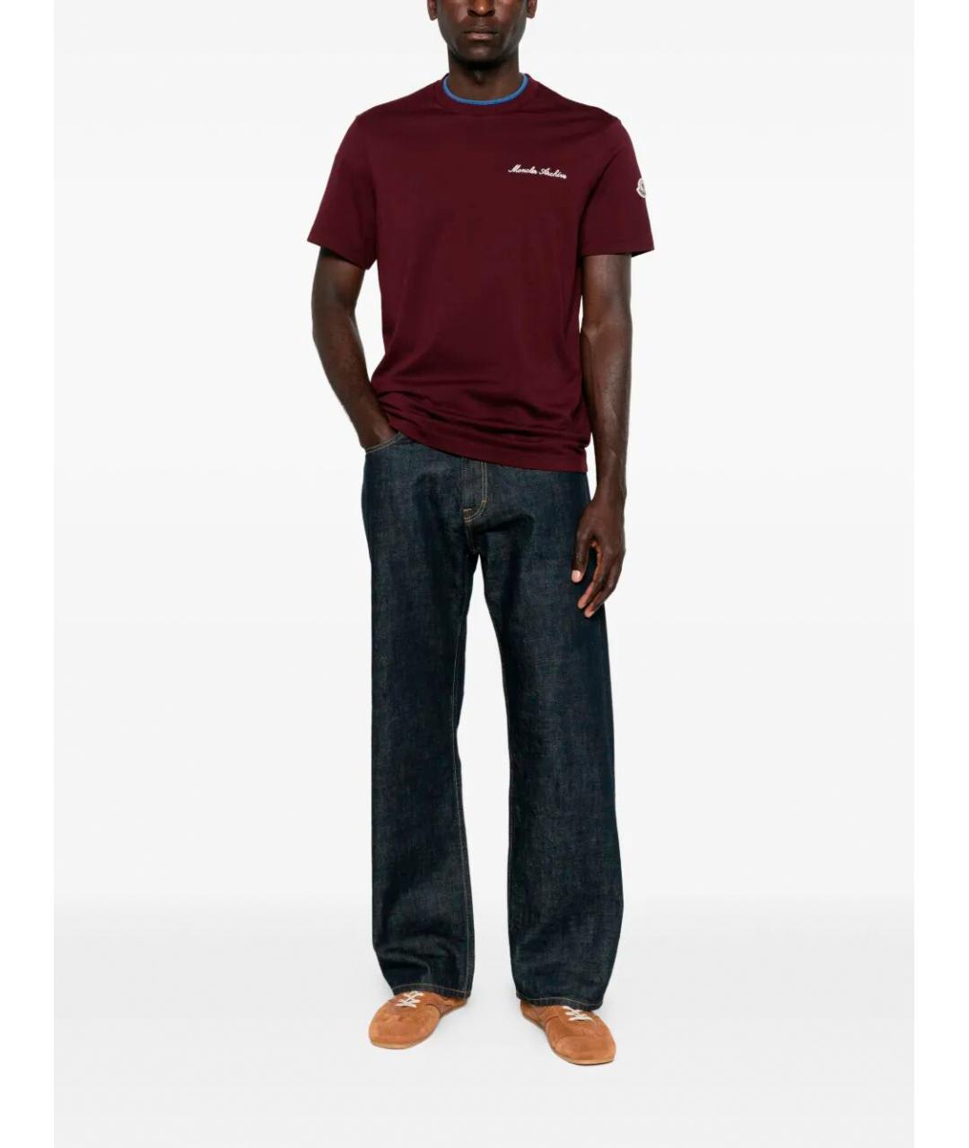 MONCLER Хлопковая футболка, фото 2