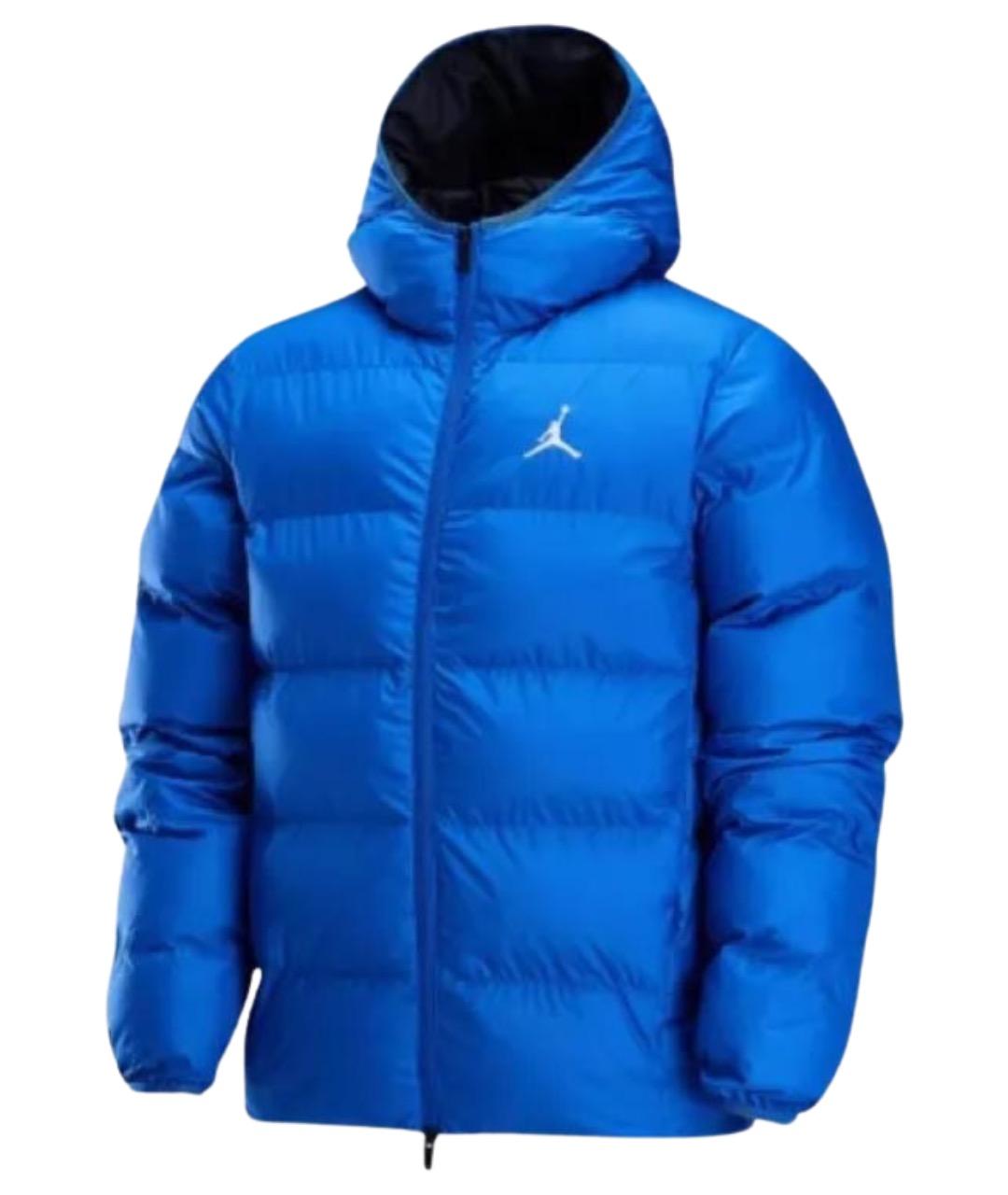 JORDAN Синяя полиэстеровая куртка, фото 1