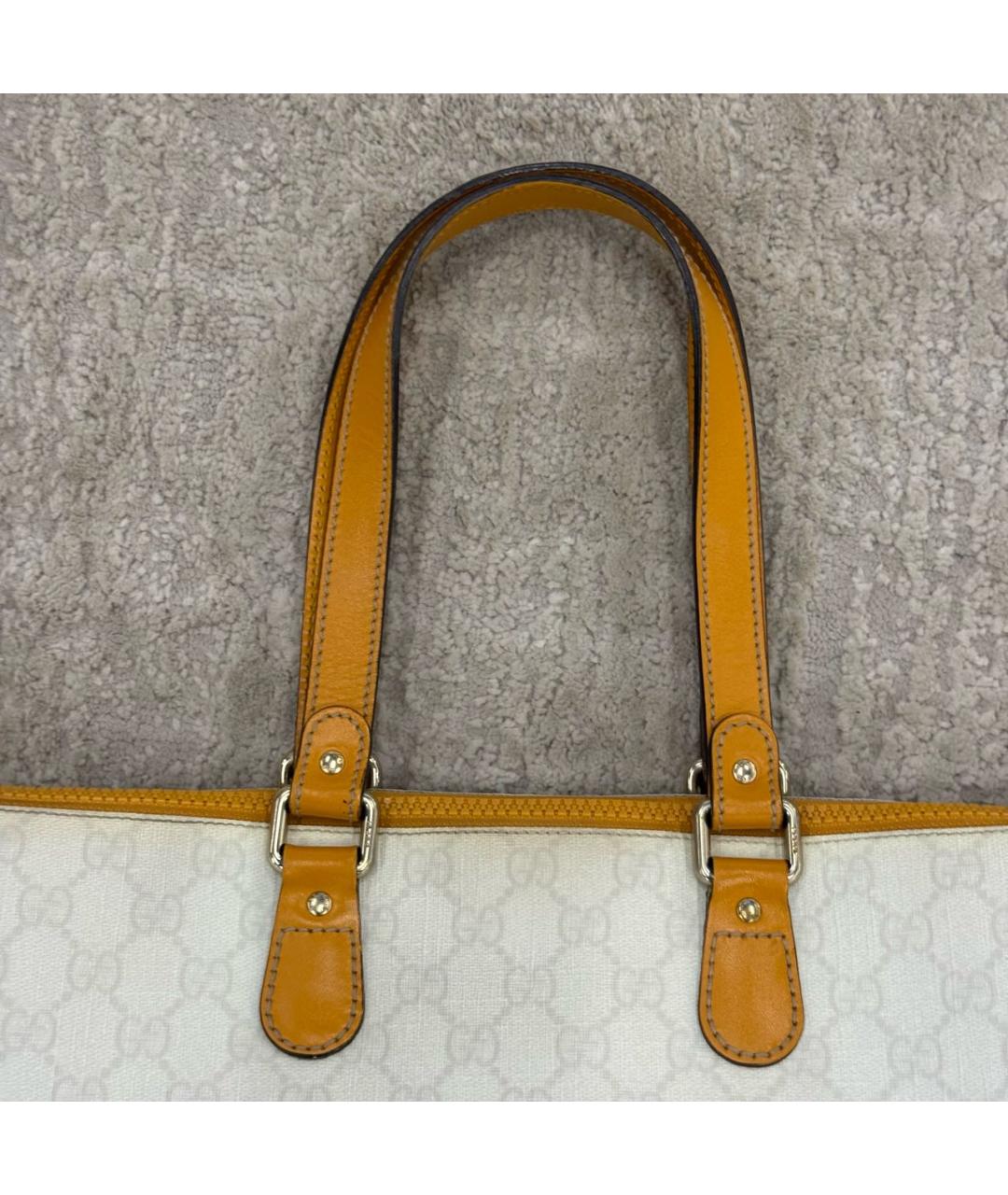 GUCCI Бежевая сумка тоут, фото 4