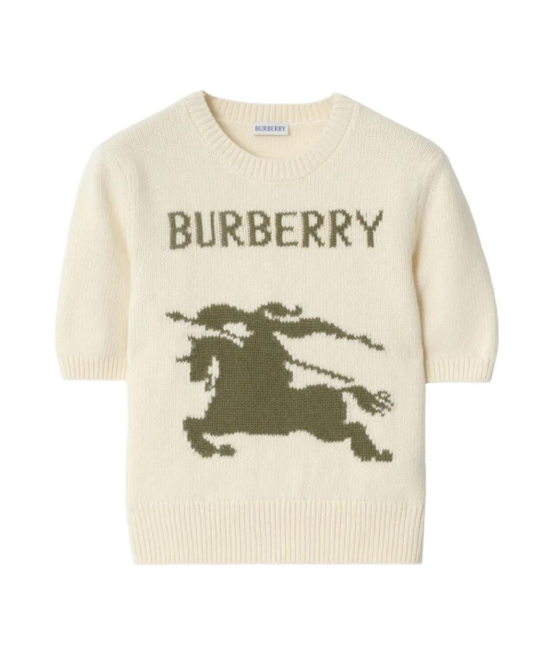 BURBERRY Шерстяной джемпер / свитер, фото 1