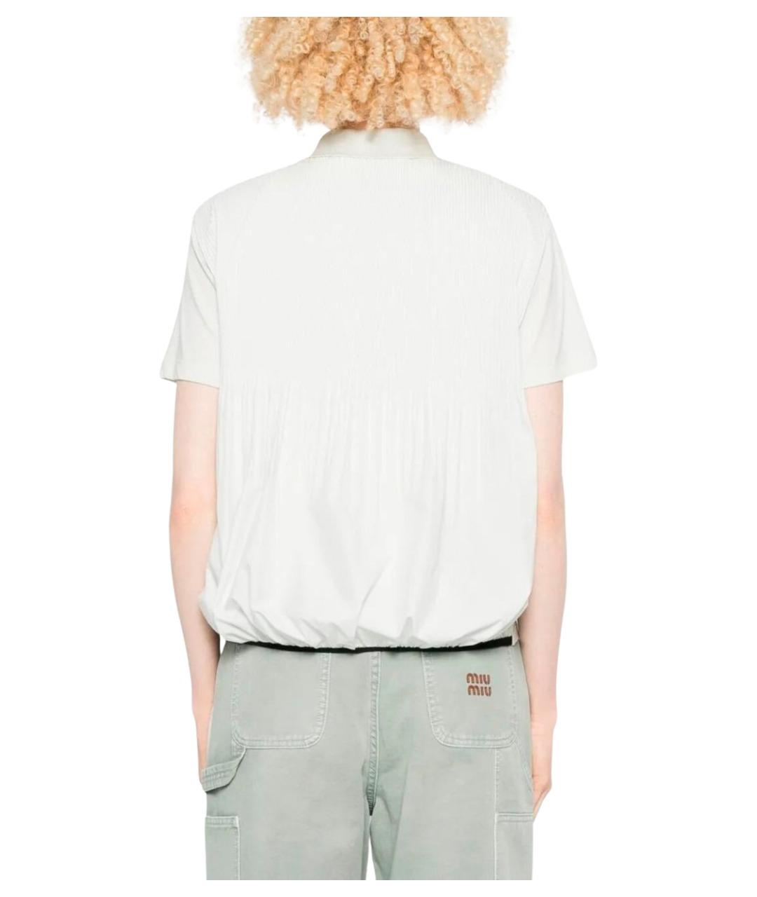 MONCLER Серая хлопковая футболка, фото 3